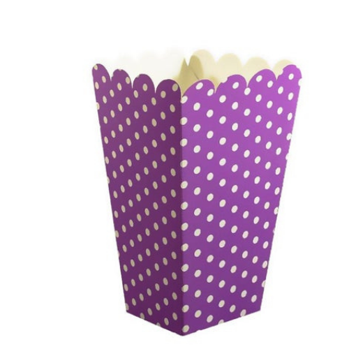 Customizable Food Container- Purple Color or Polkadot